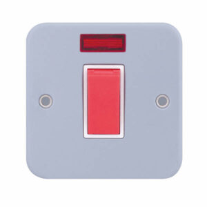 45 Amp DP Switch with Neon - Range Selectric Metal Clad