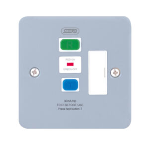 13 Amp RCD Protected Fused Connection Unit - Selectric Metal Clad