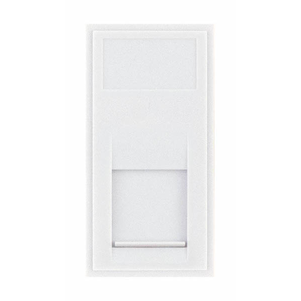 Selectric RJ45 Cat5E Socket Module – Unshielded – White