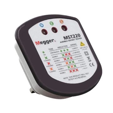 Megger MST220 2008-230 Audible Socket Tester