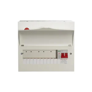 Wylex NM1006LS 10-Way Consumer Unit With 100A Main Switch and SPD