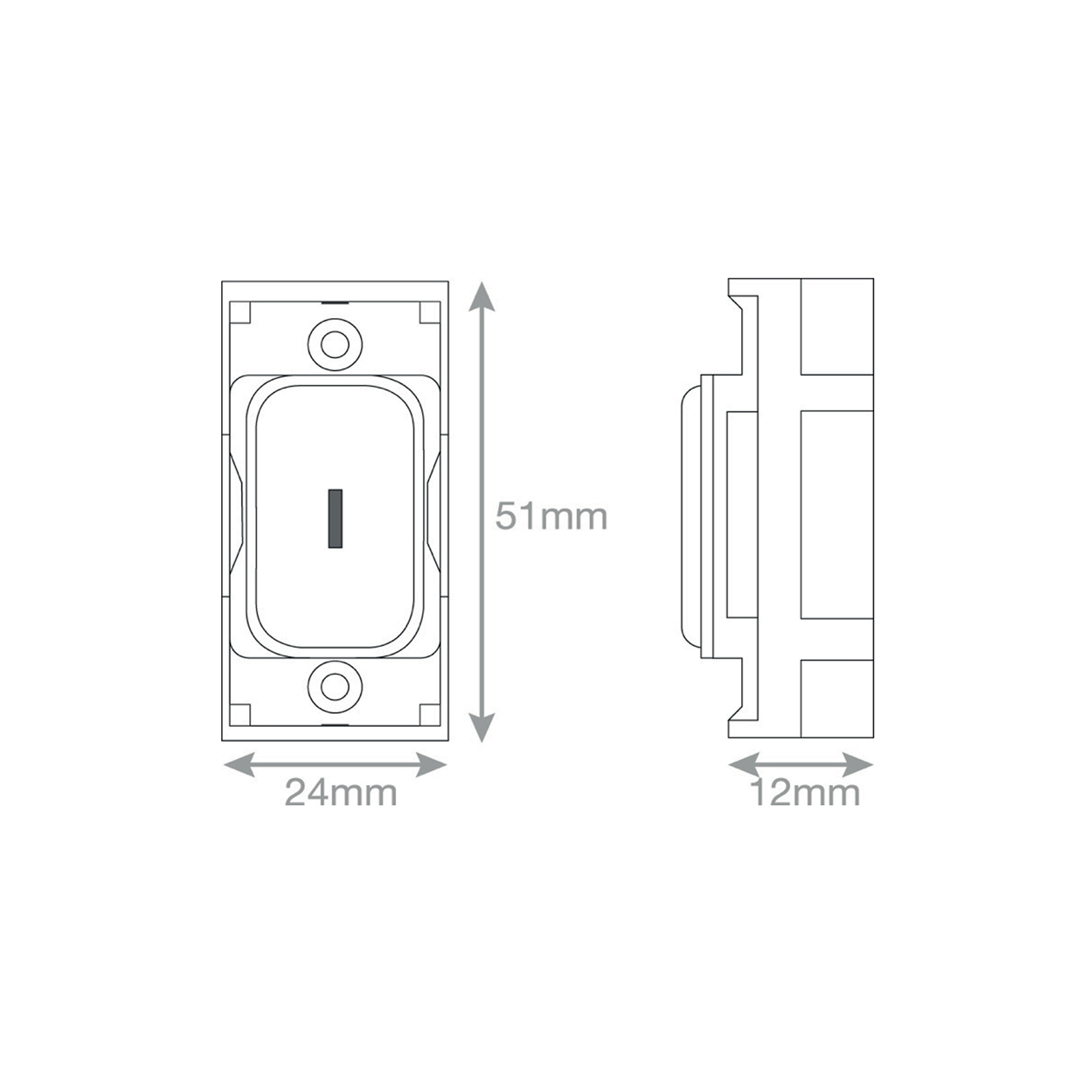 GRID360 Module - 10 Amp DP Key Switch -  Selectric GRID360