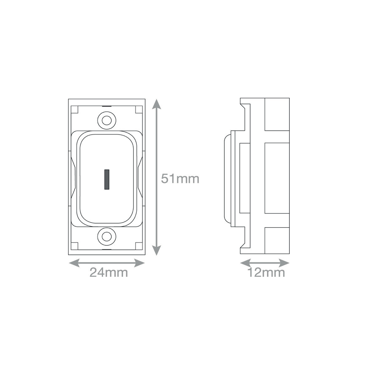 GRID360 Module - 10 Amp DP Key Switch -  Selectric GRID360