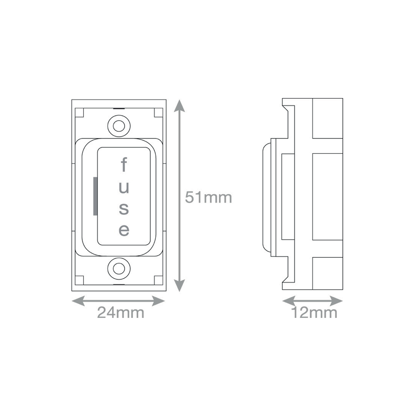 GRID360 Module - 13 Amp Fused Connection Unit -  Selectric GRID360