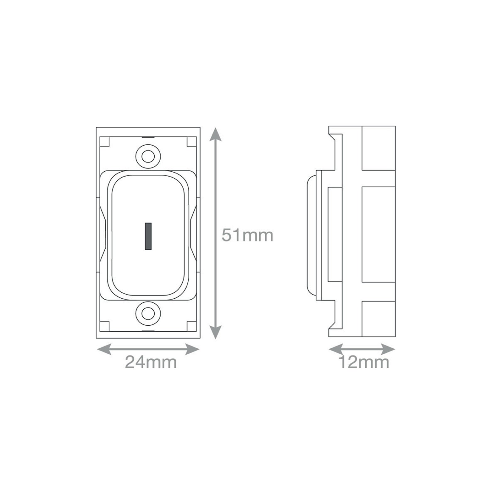 GRID360 Module - 10 Amp DP Key Switch -  Selectric GRID360