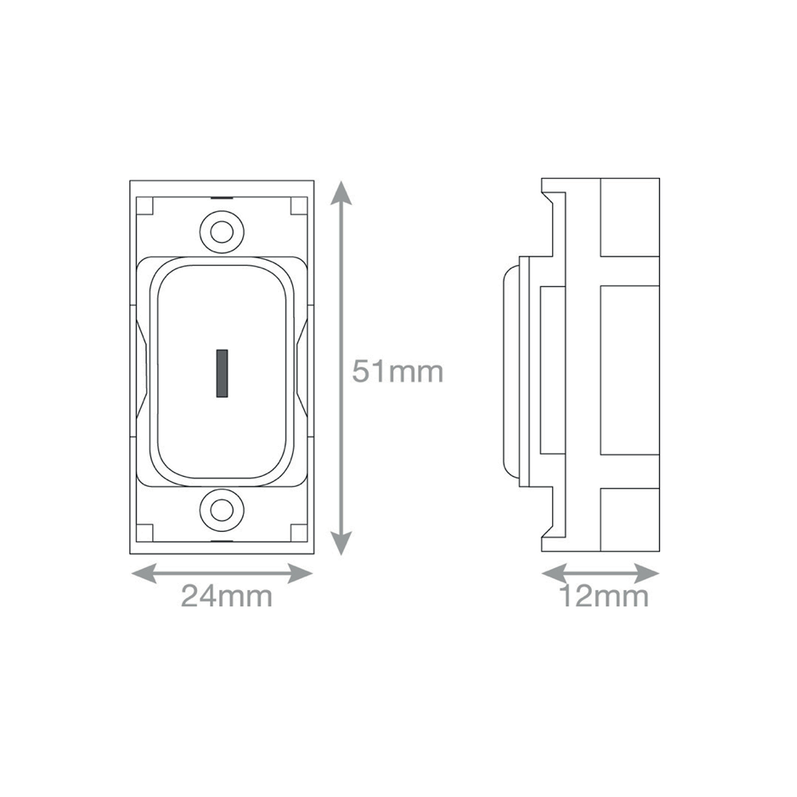GRID360 Module - 10 Amp DP Key Switch -  Selectric GRID360