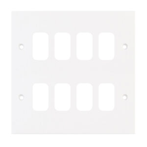 Square - GRID360 Modular Plate - 8 Aperture - Range GRID360