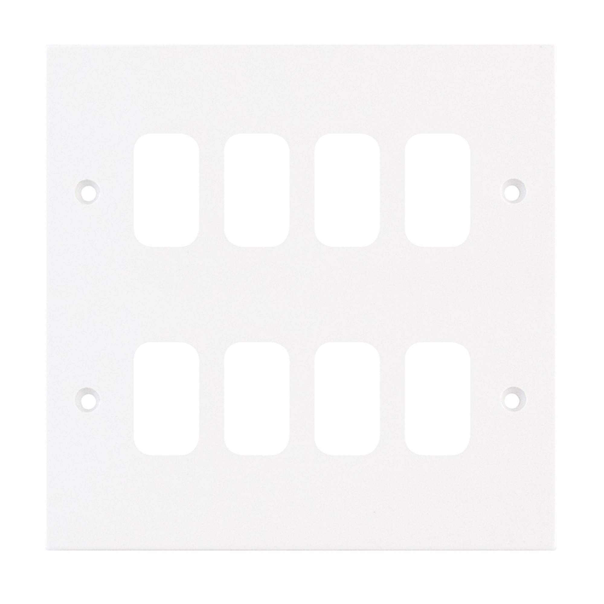 Square - GRID360 Modular Plate - 8 Aperture - Range GRID360