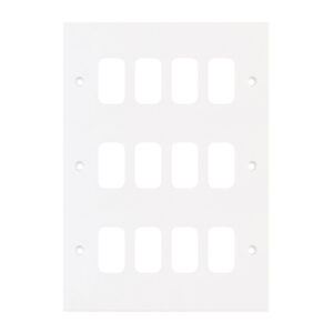 Square - GRID360 Modular Plate - 12 Aperture - Range GRID360