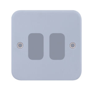 Metal Clad - GRID360 Modular Plate - 2 Aperture - Range GRID360
