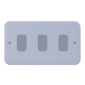 Metal Clad - GRID360 Modular Plate - 3 Aperture - Range GRID360