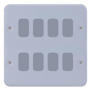 Metal Clad - GRID360 Modular Plate - 8 Aperture - Range GRID360