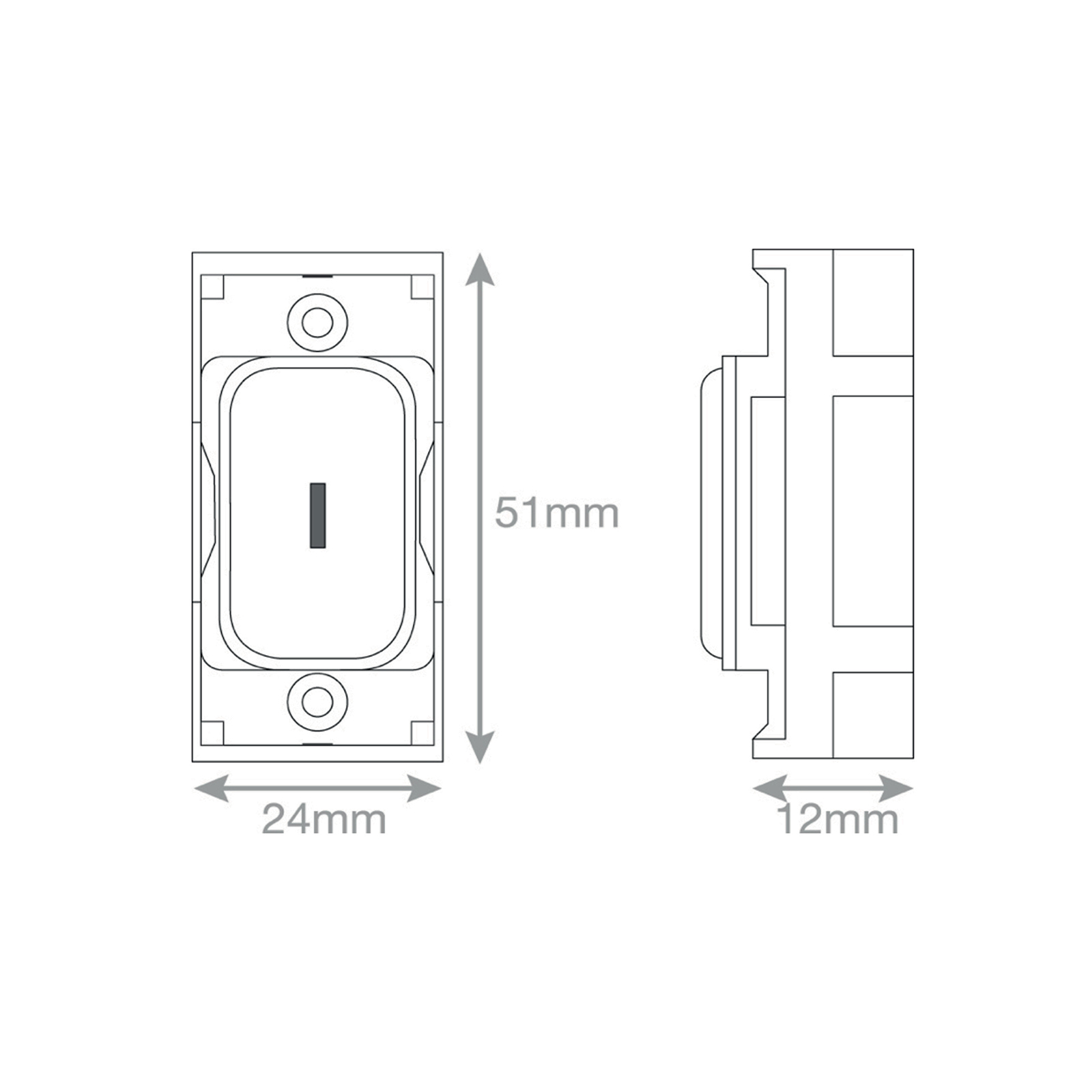 GRID360 Module - 10 Amp DP Key Switch -  Selectric GRID360