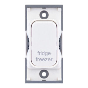 GRID360 Module - 20 Amp DP Switch engraved "fridge freezer" -  Selectric GRID360