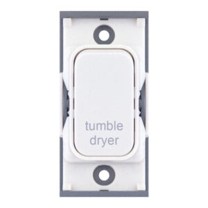 GRID360 Module - 20 Amp DP Switch engraved "tumble dryer" -  Selectric GRID360