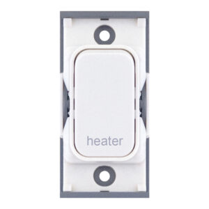 GRID360 Module - 20 Amp DP Switch engraved "heater" -  Selectric GRID360