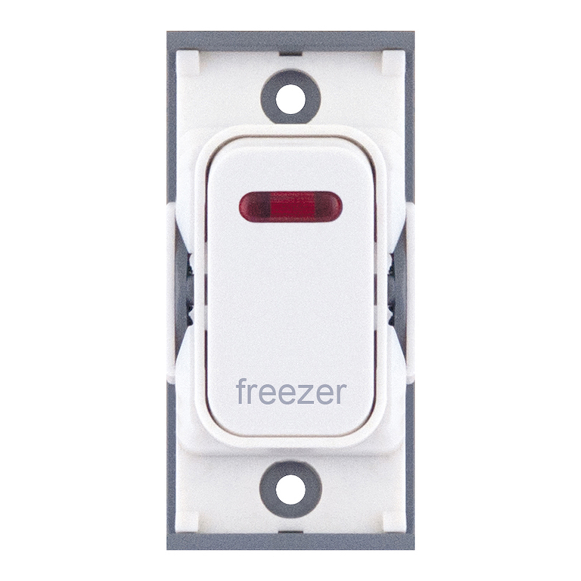 Grid switch module - 20A DP switch with neon engraved 