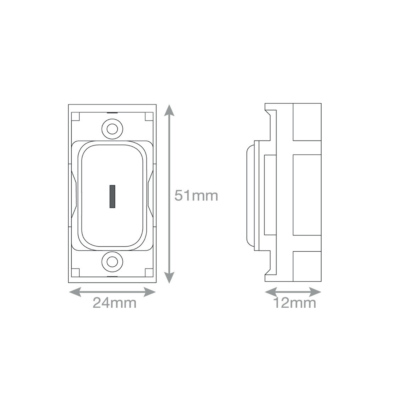 GRID360 Module - 10 Amp DP Key Switch -  Selectric GRID360