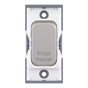 Grid switch module - 20A DP switch engraved "fridge freezer" - Range GRID360