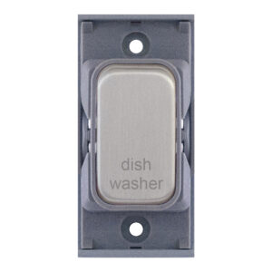 Grid switch module - 20A DP switch engraved "dish washer" - Range GRID360