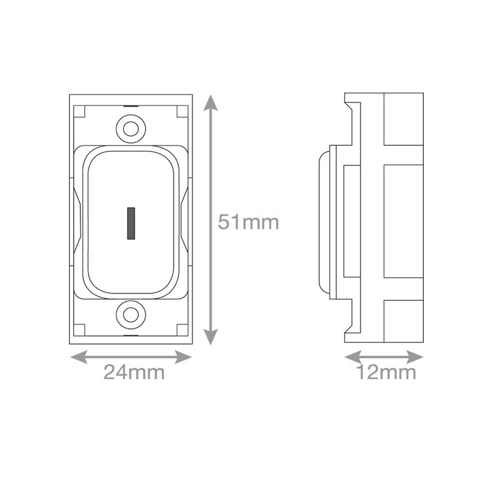 GRID360 Module - 10 Amp DP Key Switch -  Selectric GRID360