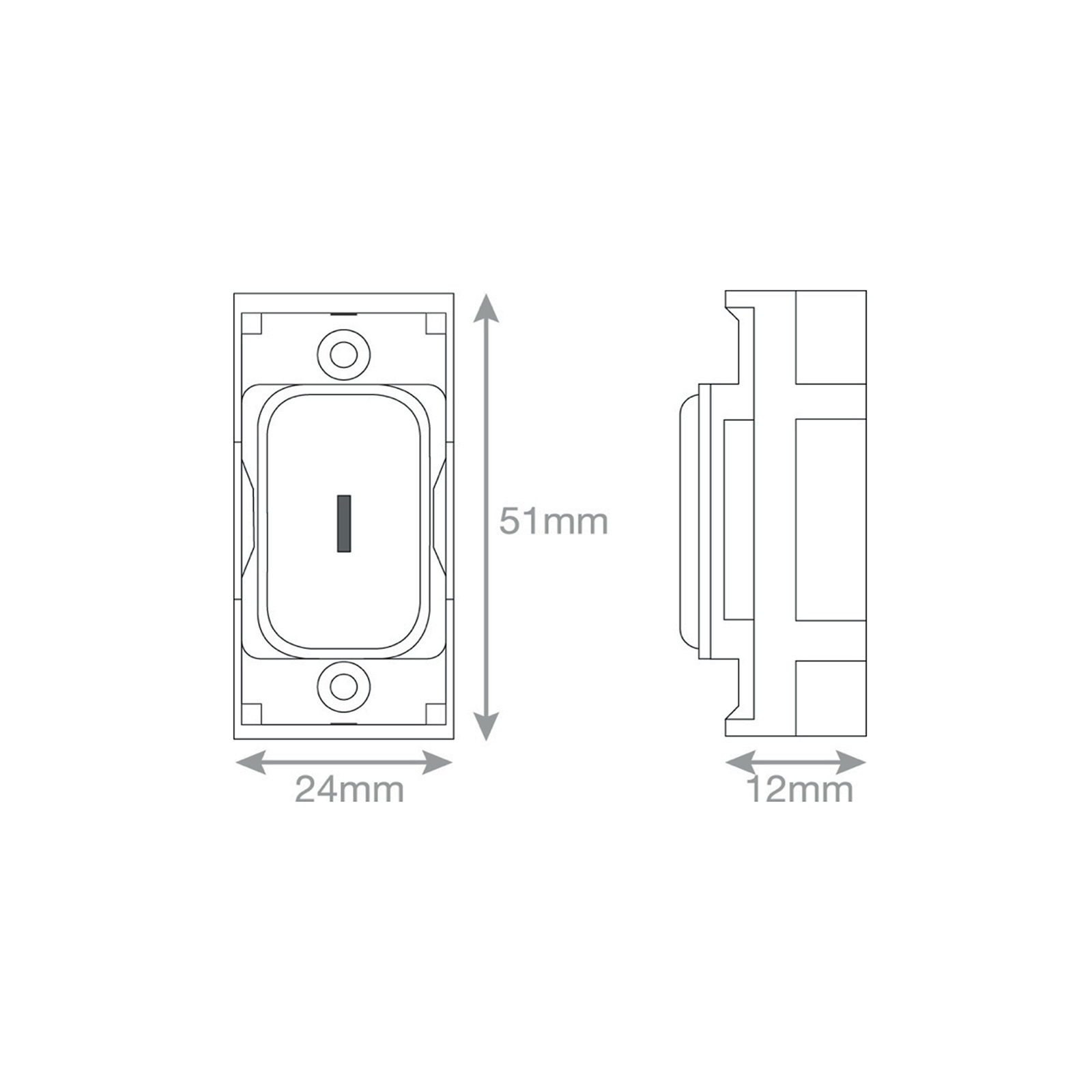 GRID360 Module - 10 Amp DP Key Switch -  Selectric GRID360