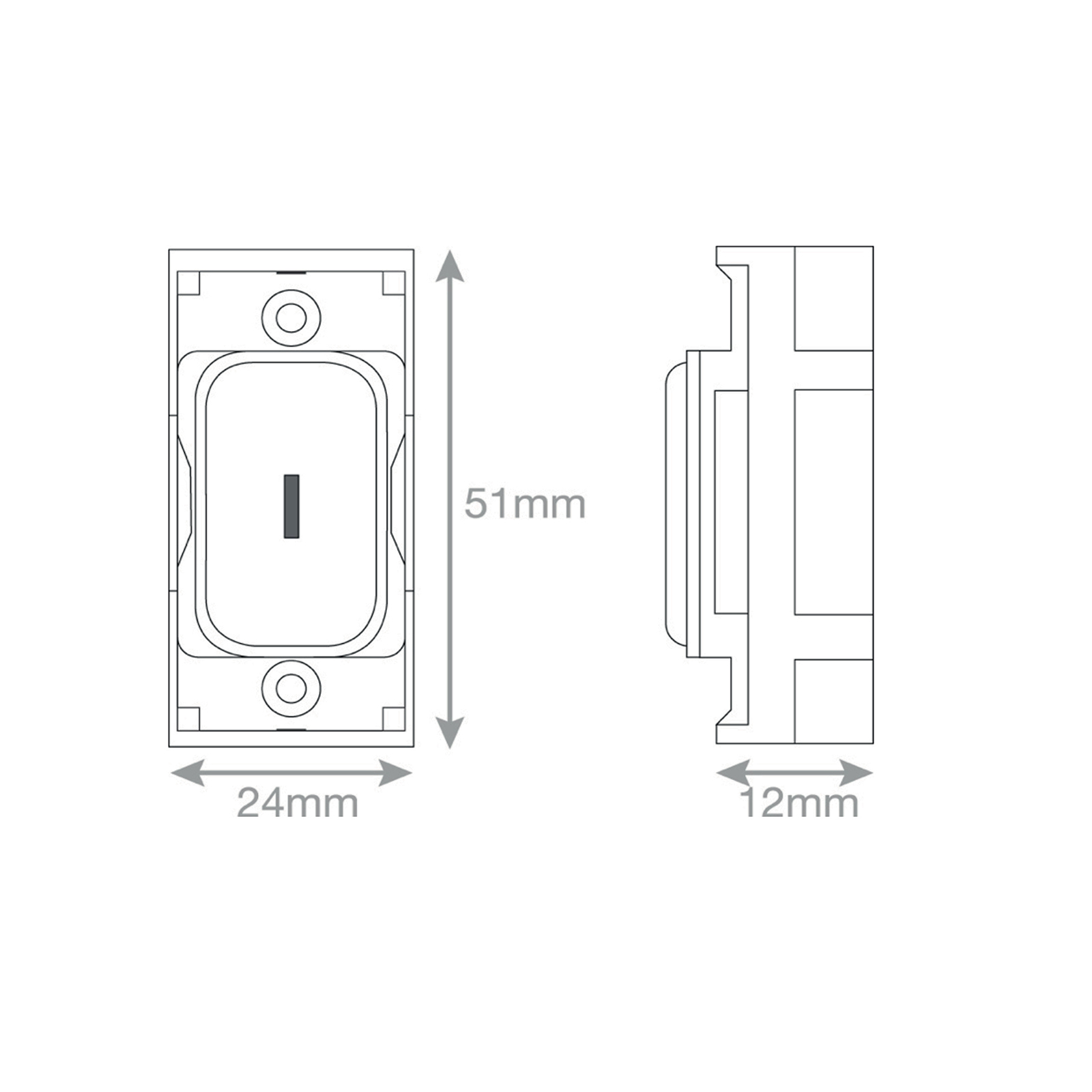 GRID360 Module - 10 Amp DP Key Switch -  Selectric GRID360