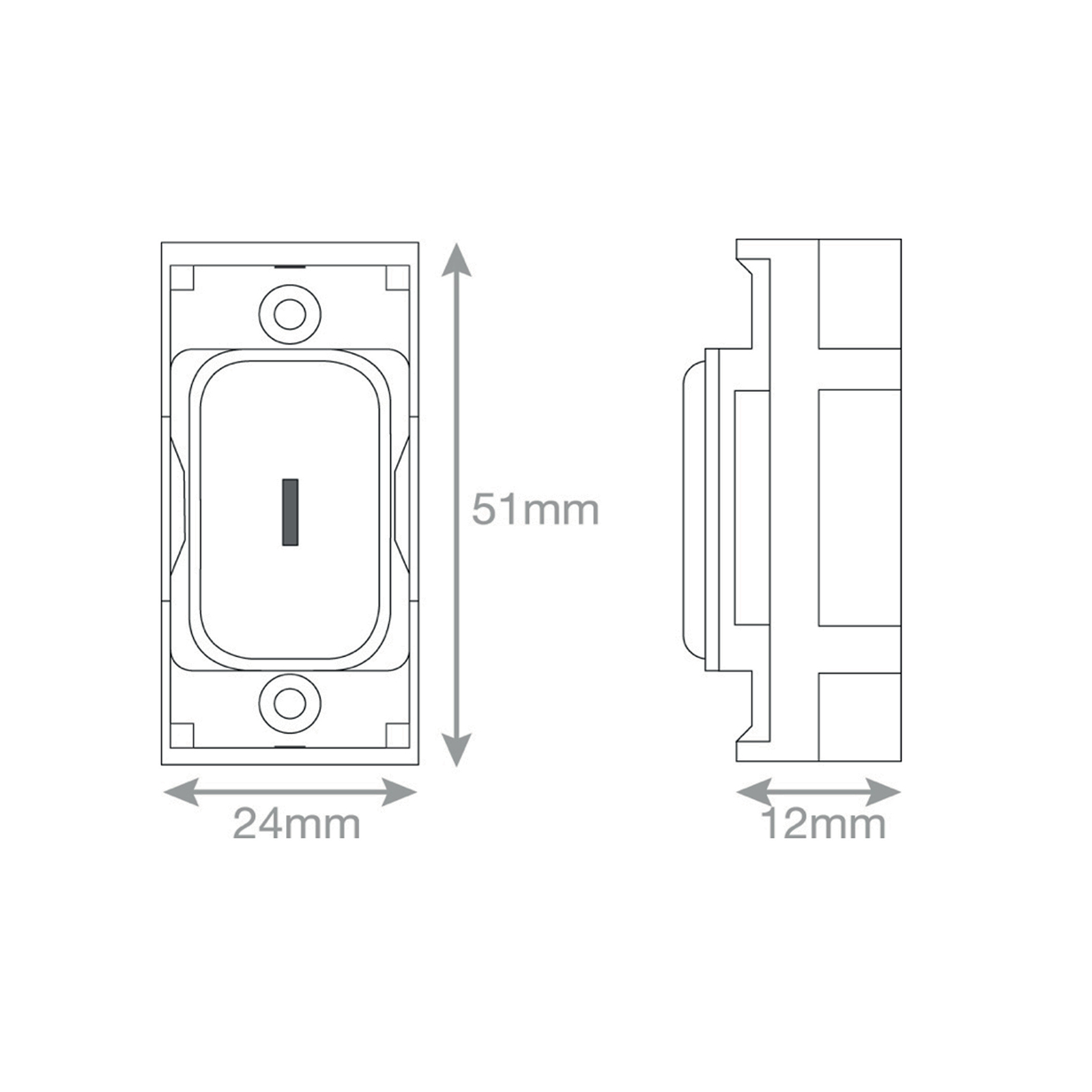 GRID360 Module - 10 Amp DP Key Switch -  Selectric GRID360