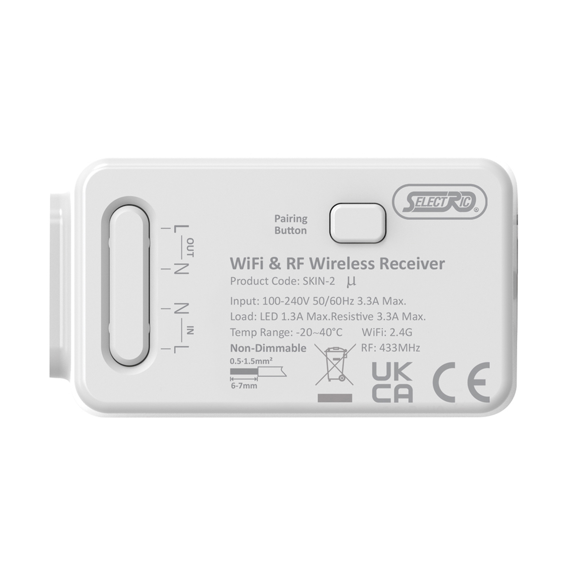 GRID360 Kinetic Wireless Receiver - Smart & Standard On / Off Control - GRID360 Kinetic