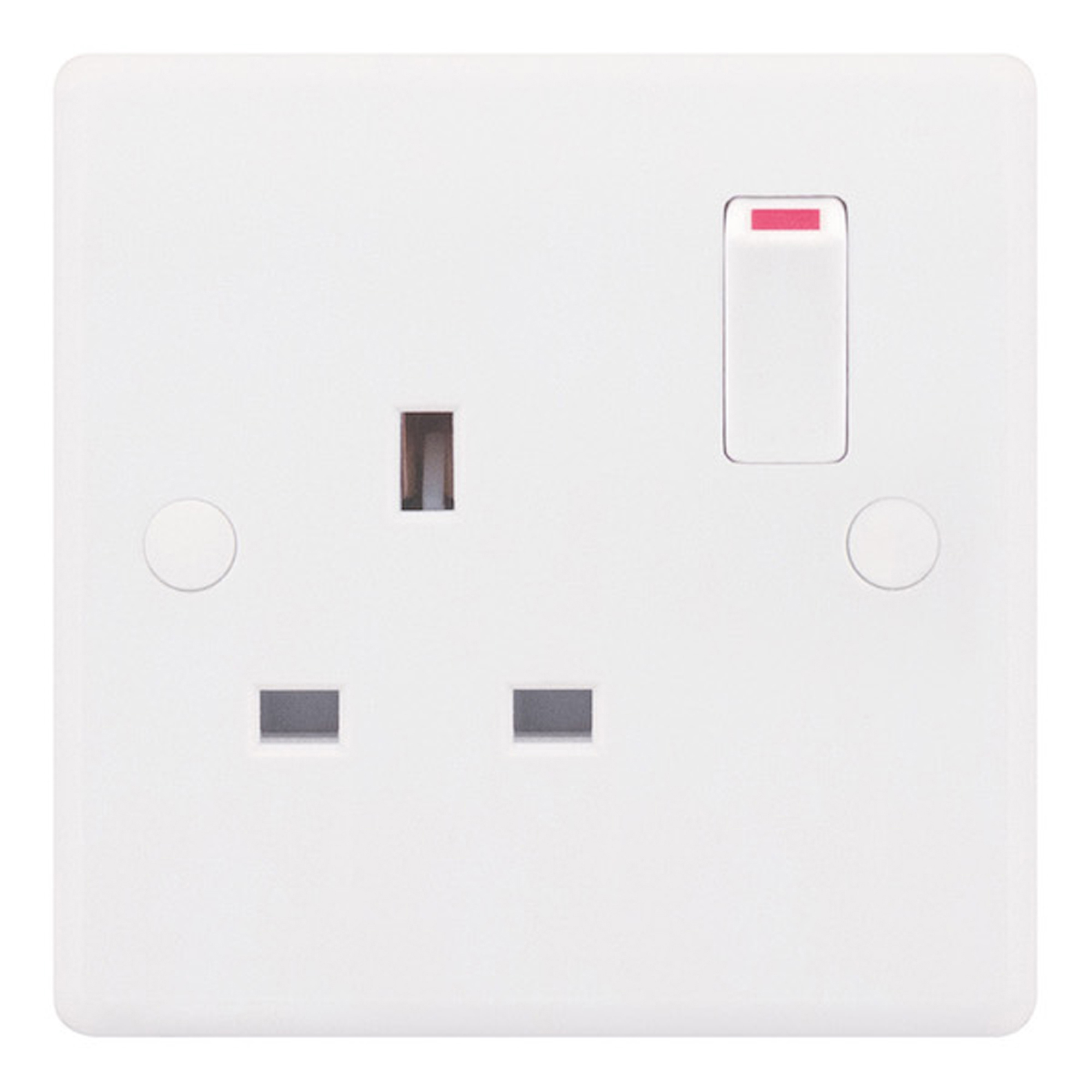 13 Amp Socket Outlet DP - Switched - Range Selectric Smooth
