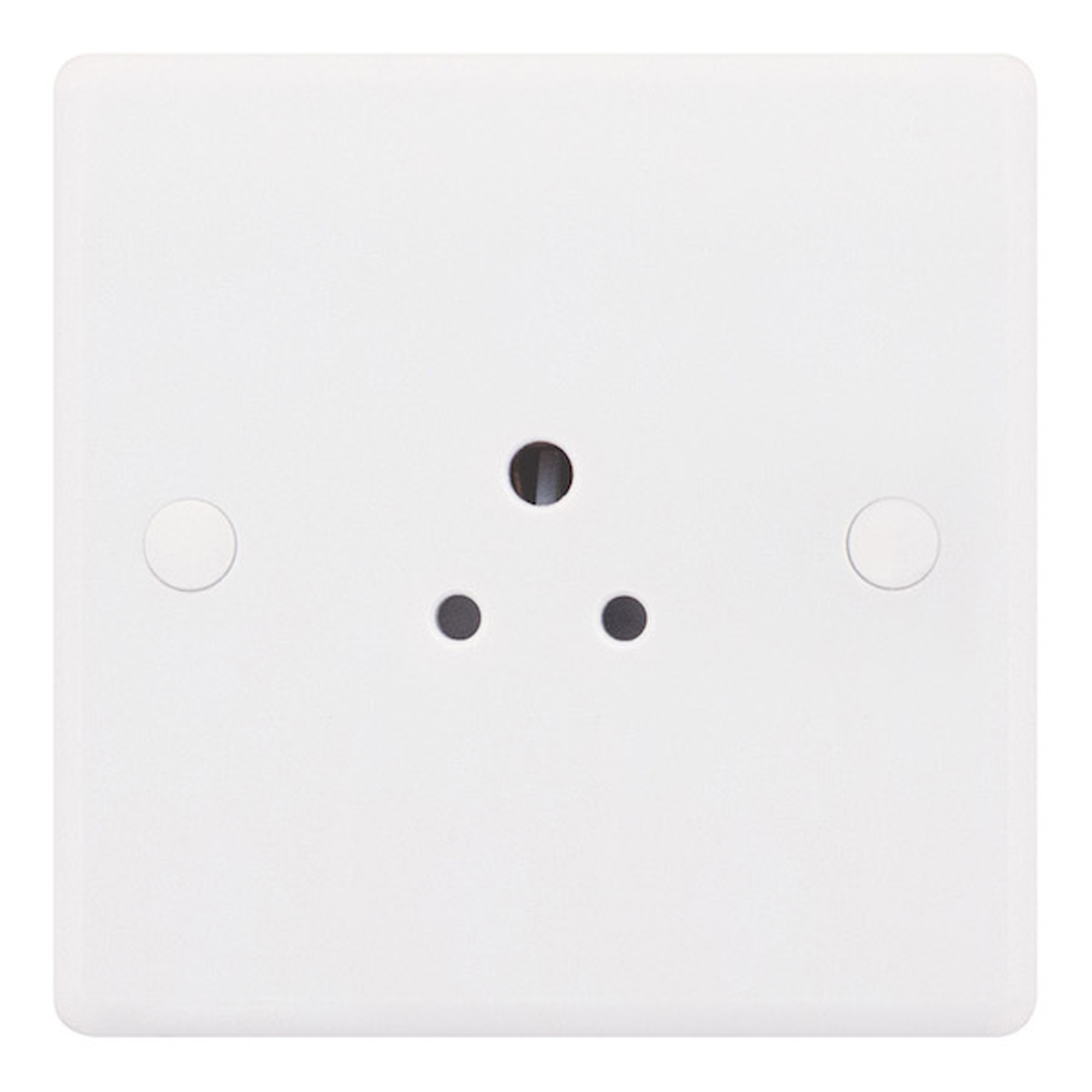 2 Amp Round Pin Socket - 3 Pin - Unswitched - Range Selectric Smooth