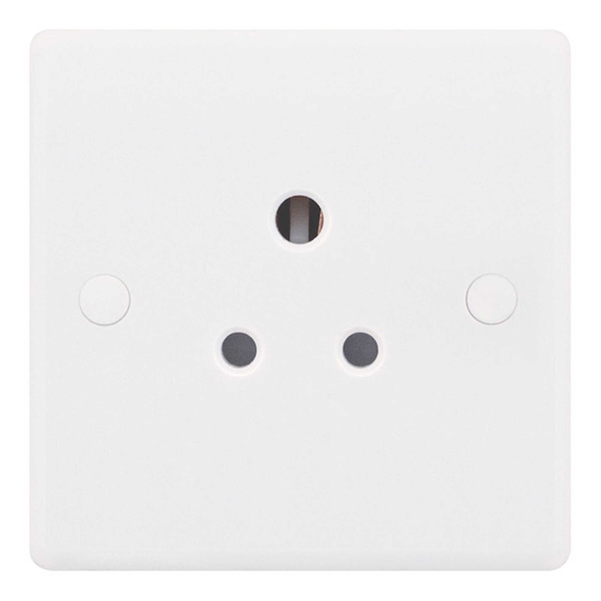 5 Amp Round Pin Socket - 3 Pin - Unswitched - Range Selectric Smooth