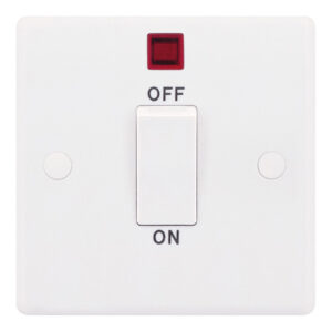 45 Amp DP Switch with Neon - Range Selectric Smooth