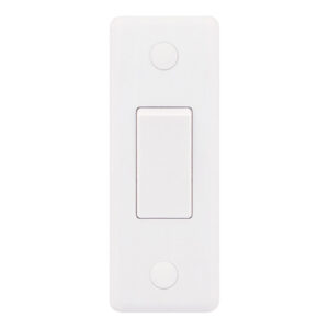 10 Amp Architrave Switch 1 Gang 2 Way - X-Rated - Range Selectric Smooth