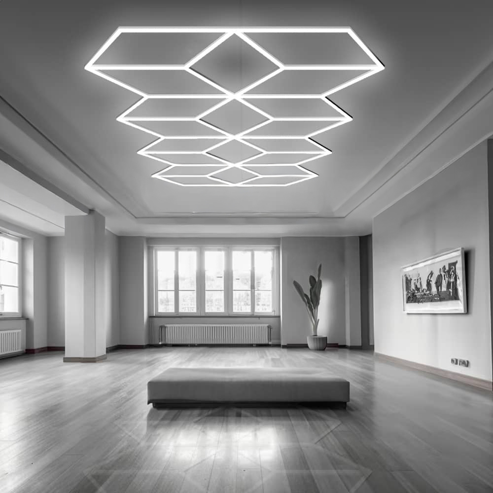 Square Wave GEO Lighting Grid