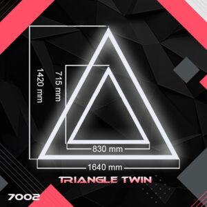 Triangle Twin Led GEO Lighting Grid