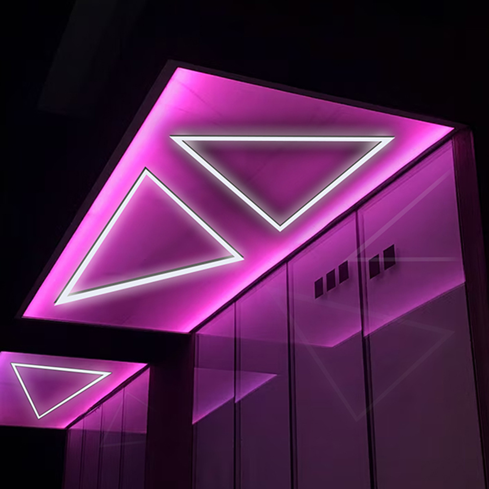 Triangle Twin Led GEO Lighting Grid