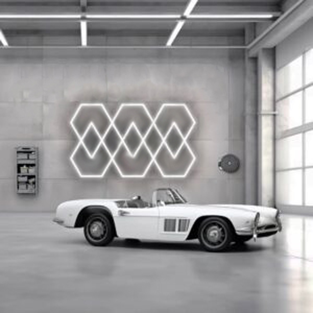 Triple Diamond GEO Lighting Grid