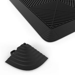 Vented Floor Tile Corner Section