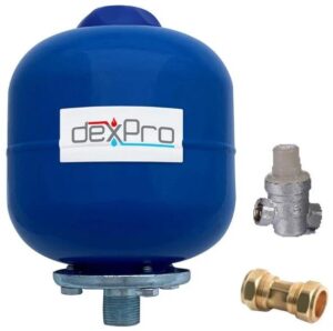 Dexpro DXUKIT2 Expansion Vessel 2ltr with Check & Pressure Reducing Valve