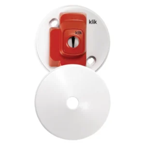 Hager CR64AX 4 Pin Plug Ceiling Rose - White