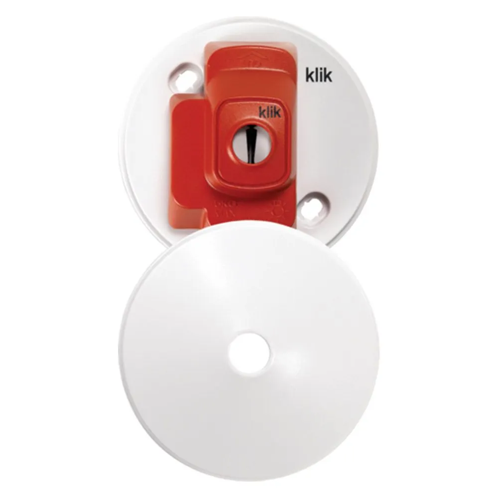 Hager CR64AX 4 Pin Plug Ceiling Rose - White