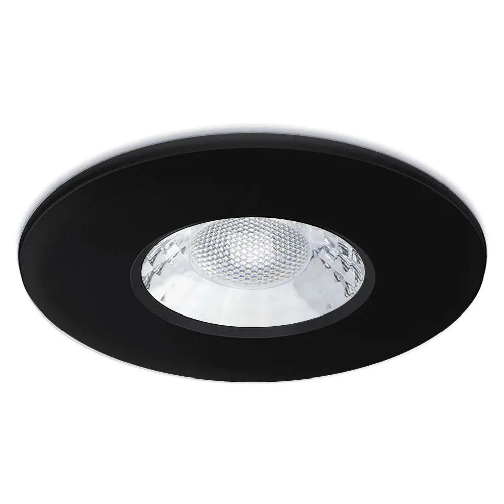 JCC FIREGUARD NEXT GENERATION BEZEL FIXED IP65 - BLACK