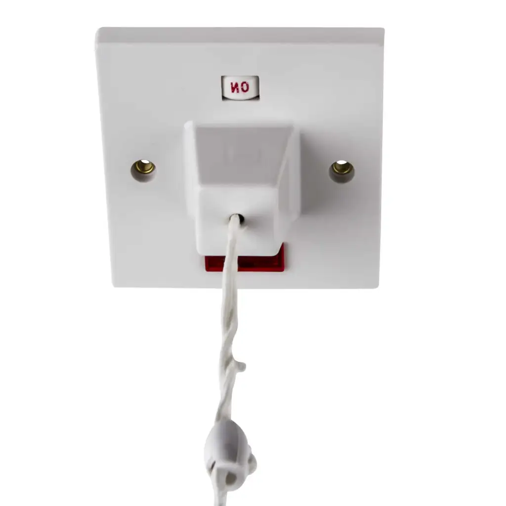 LGA Selectric 45A DP Switch with Neon White