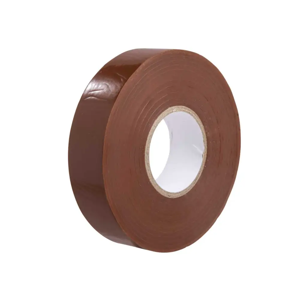 19mmX33M PVC Tape - BROWN