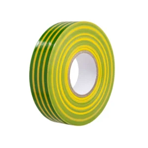 19mmX33M PVC Tape - GREEN/YELLOW