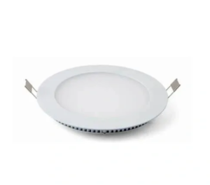 12w - Recessed Round Slim Panel Light - 3CCT