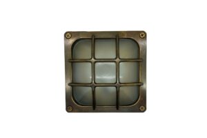 Navigator Francis Wall Light (Antique Brass)