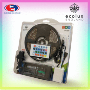 Ecolux RGB Strip Light in 5 Metres - With Remote