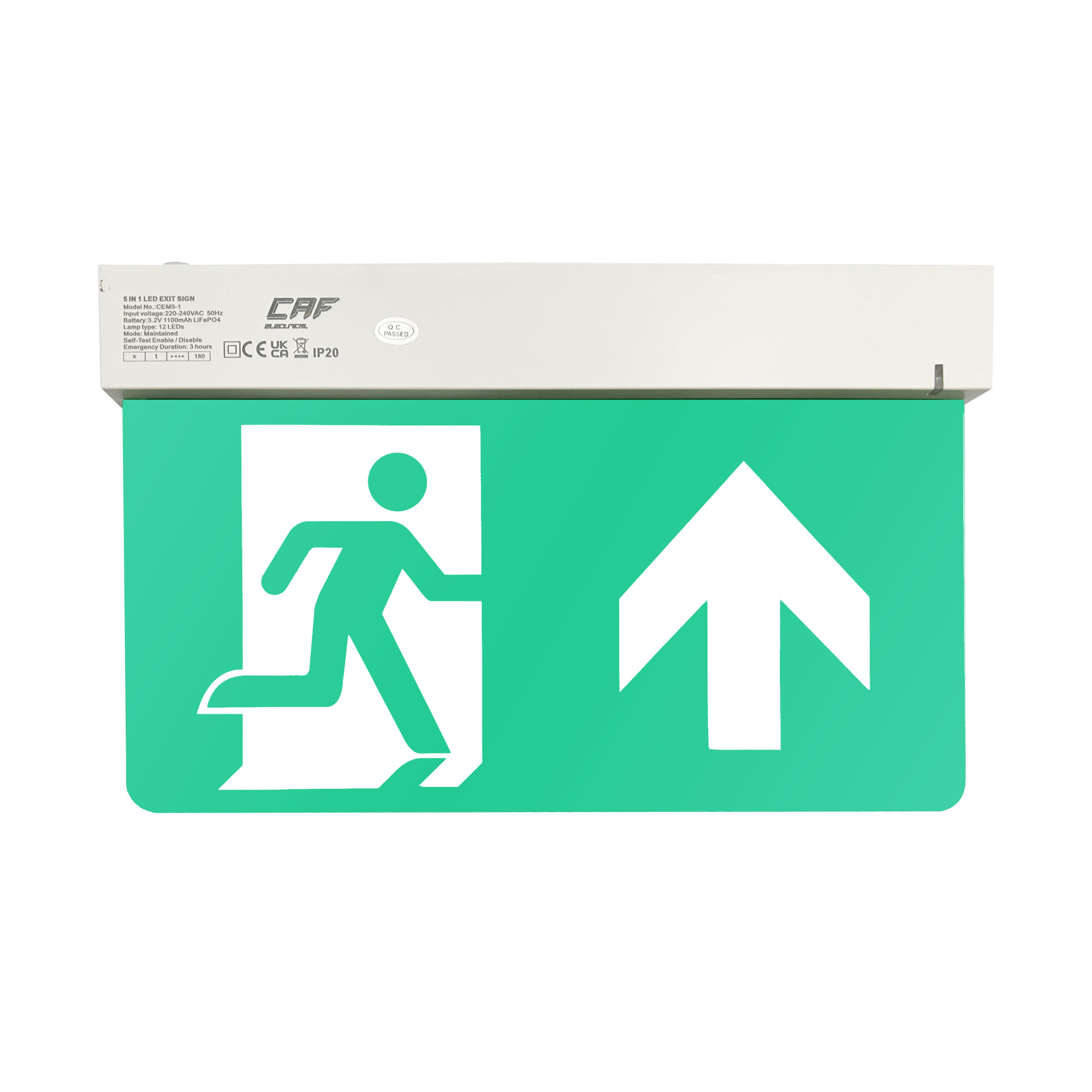 CAF 5 IN 1 LED EMERGENCY EXIT SIGN